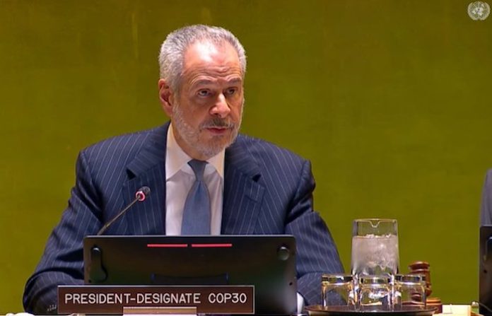 Brasil alerta de “catástrofe” en el clima en documento de partida para la la COP30