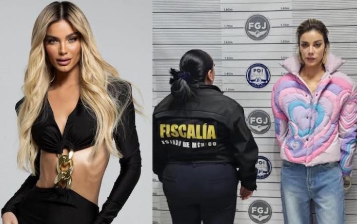 Aleska Génesis vinculada a proceso por robo agravado tras su detención en CDMX