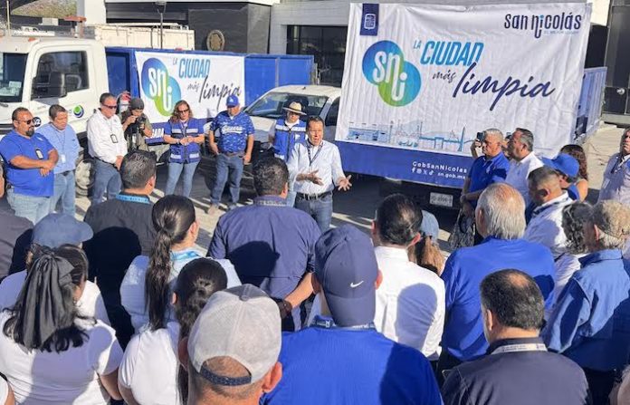 San Nicolás impulsa campaña masiva de limpieza para convertirse en la ciudad más limpia de la región