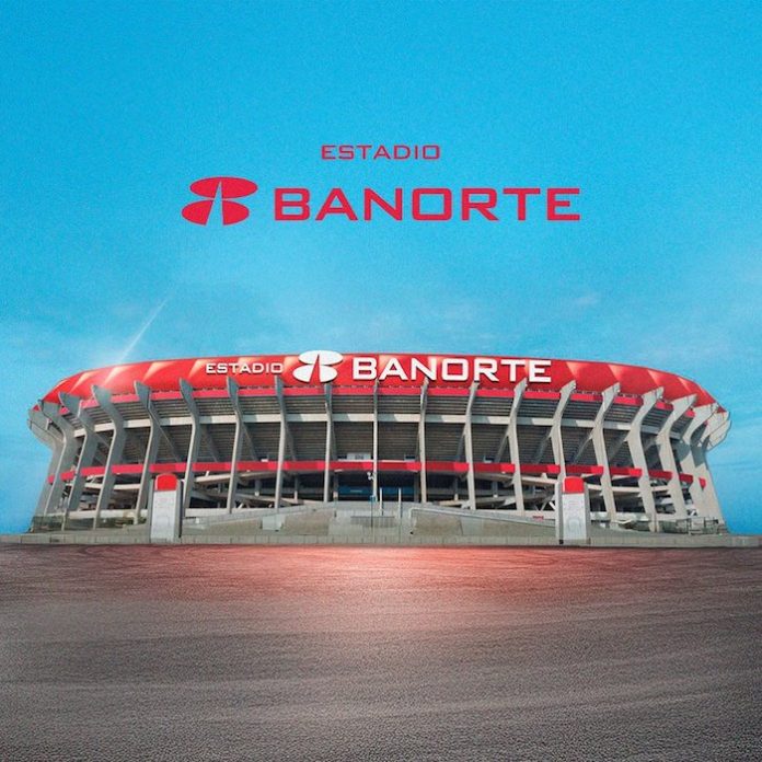 El Estadio Azteca cambia de nombre y será conocido como Estadio Banorte