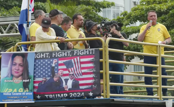 Video:Miles de bolsonaristas salen a la calle en Río para pedir amnistía para golpistas