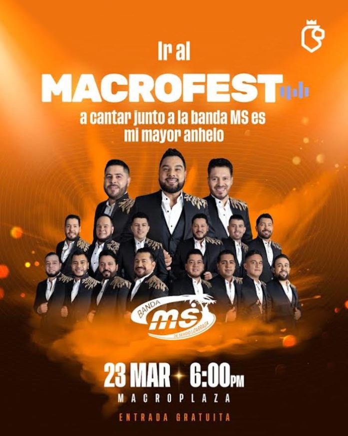 El MacroFest vuelve con todo: Banda MS y Los 2 de la S serán los protagonistas