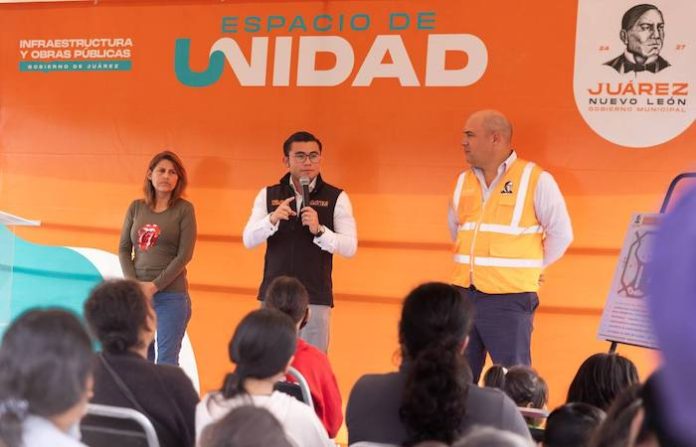 Félix Arratia inaugura nuevo espacio de unidad en la colonia Los Cometas