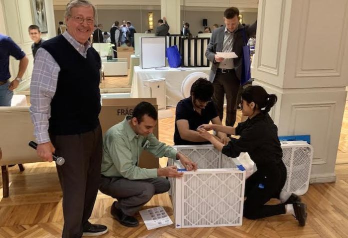 Promueven en Monterrey purificador de aire económico y eficaz