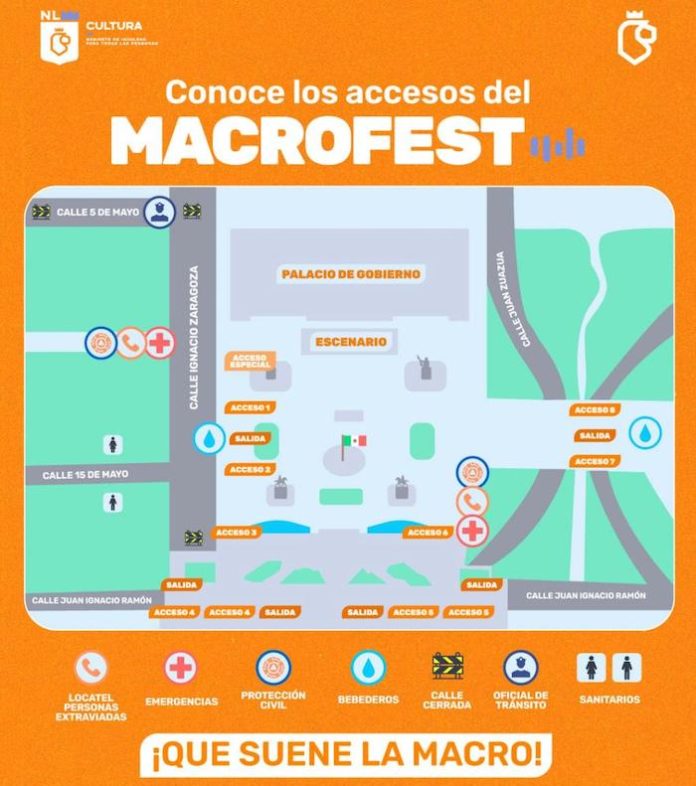 Todo listo para el MacroFest: música y fiesta en la Macroplaza