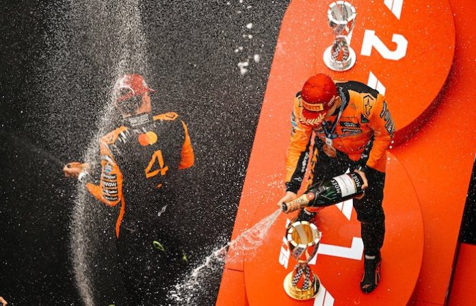 Piastri brilla en Shanghái y lleva a McLaren a lo más alto