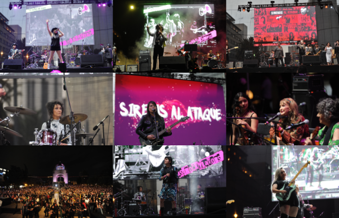 “Sirenas al Ataque”: un homenaje vibrante a las pioneras del rock mexicano en el Monumento a la Revolución en CDMX