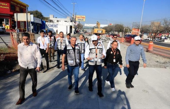 Guadalupe avanza en obras viales y movilidad durante primer semestre