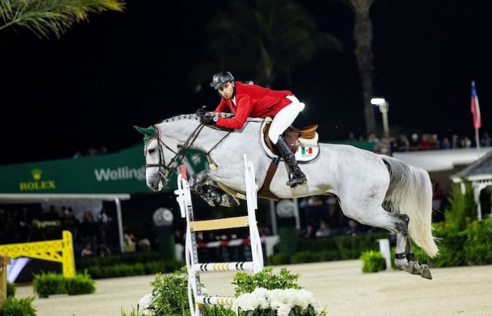 Arturo Parada, primer mexicano en conquistar el Gran Premio de la Copa de Naciones FEI en Wellington