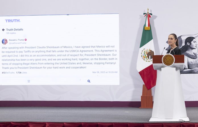 México y Estados Unidos refuerzan cooperación bilateral en marco de respeto mutuo, anuncia Sheinbaum