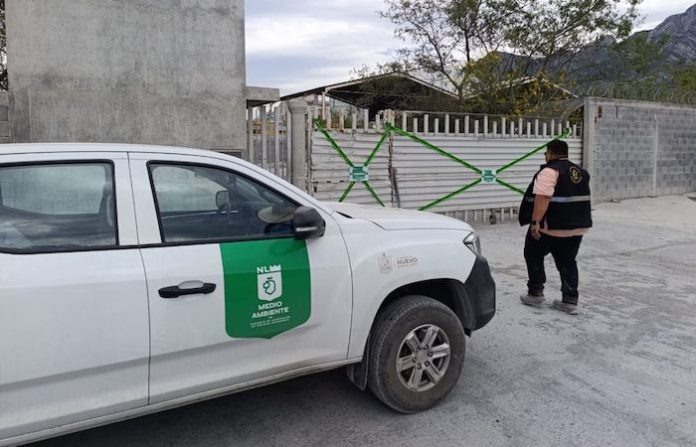 Suspenden actividades de empresas contaminantes en la zona metropolitana de Monterrey
