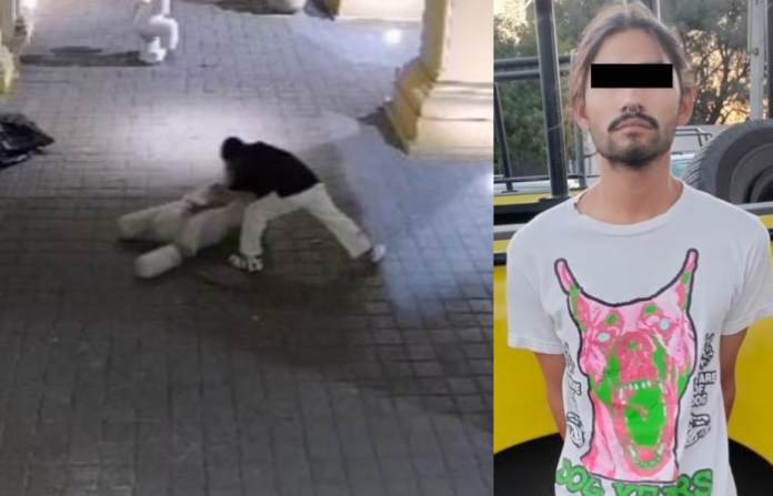 Joven detenido por vandalizar escultura del Museo Metropolitano