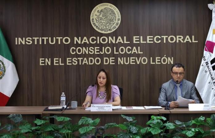 INE en NL completa estructura para elecciones judiciales federales