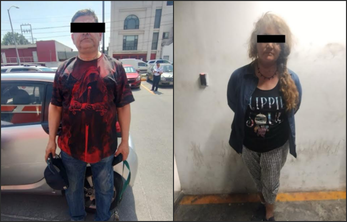 Caen pareja con orden de arraigo por robo en tienda de autopartes