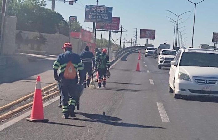 Brindan mantenimiento a plazas públicas y múltiples avenidas durante la Semana Mayor