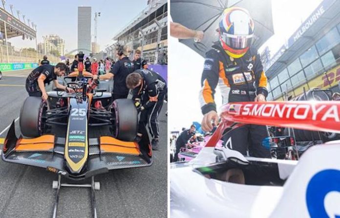 Montoya y Villagómez se retiran sin puntos al concluir gira de F2 por Medio Oriente