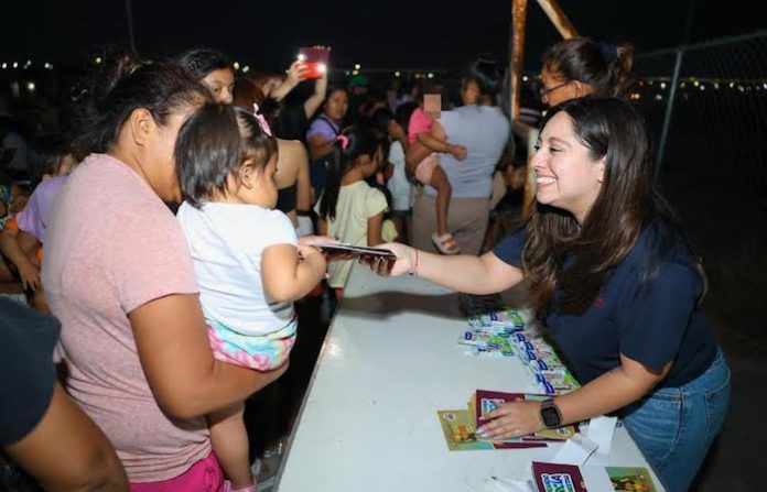 Cine bajo las estrellas: Greta Barra celebra la niñez en García con una noche mágica