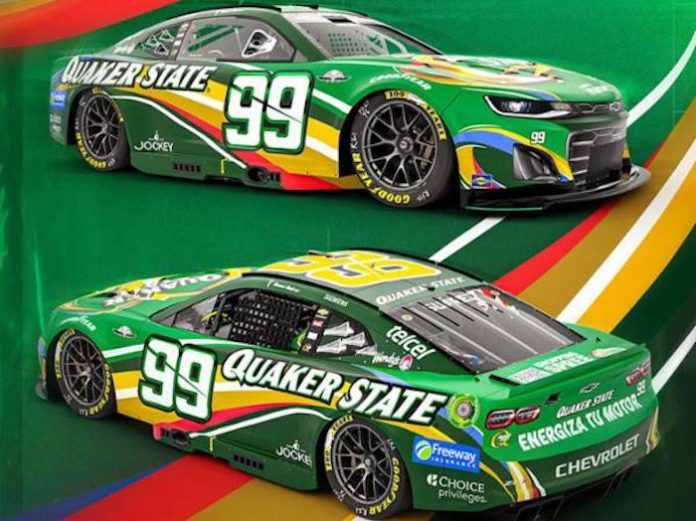 Daniel Suárez se dirige a Darlington para correr la octava fecha de NASCAR Cup