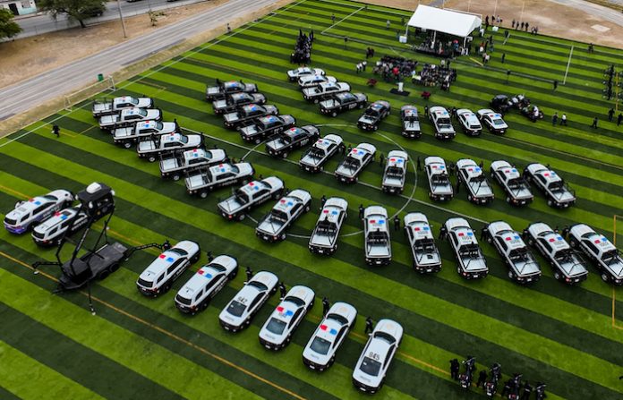 Escobedo fortalece seguridad con nueva flota vehicular y operativo vacacional