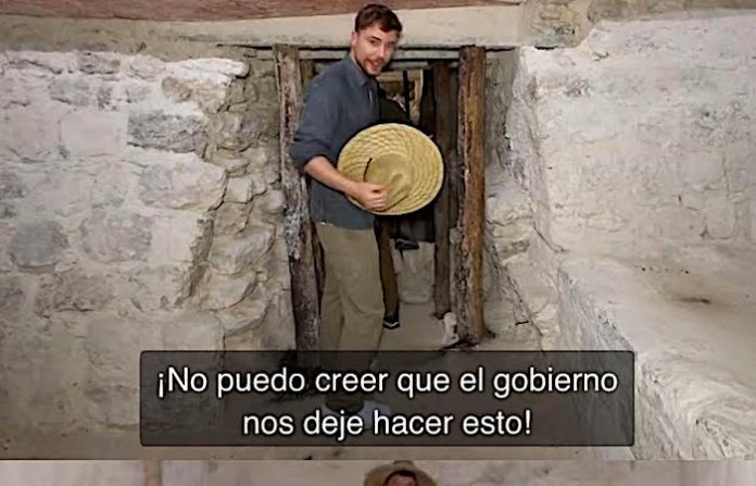 INAH demandará a MrBeast tras polémico video por uso indebido de zonas arqueológicas mexicanas