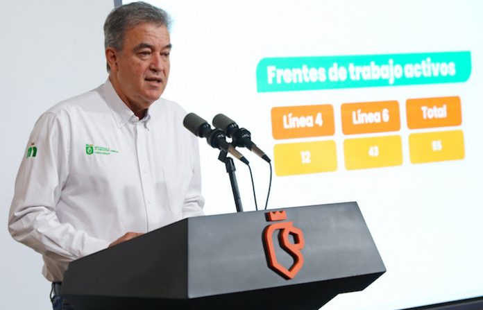 Obras del Metro aceleran rumbo al Mundial; avanzan Líneas 4 y 6