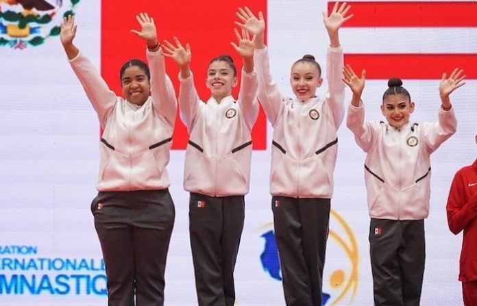 México logra tres medallas en inicio del Panamericano Juvenil de Gimnasia Rítmica