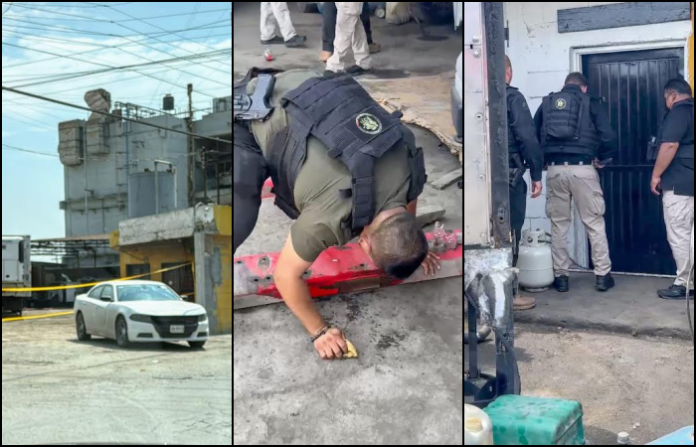 Recuperan vehículos pesados robados en operativo en Monterrey