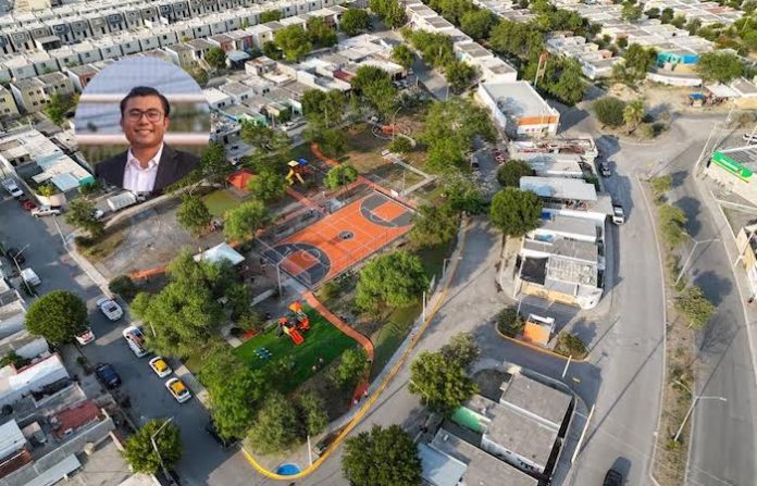 Y Félix Arratia proyecta 100 parques vecinales en Juárez; van 12 entregados