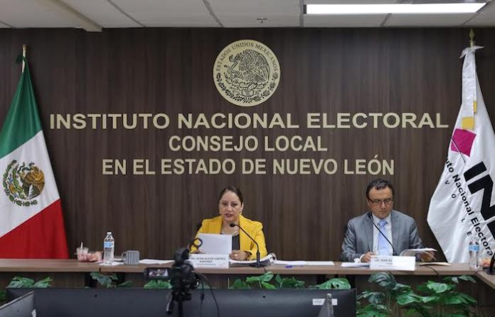 INE Nuevo León garantiza preparación para histórica elección judicial