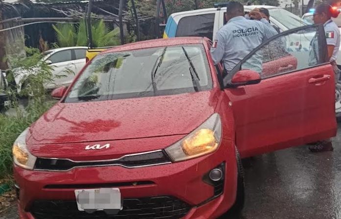 Recuperan a bebé olvidada en taxi de aplicación en Monterrey