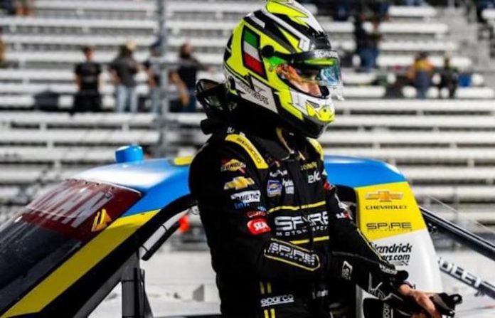 Percance deja fuera a Andrés Pérez de Lara en el Texas Motor Speedway