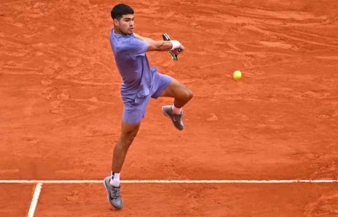 Alcaraz y Sinner van por distintas mitades del cuadro en Roma