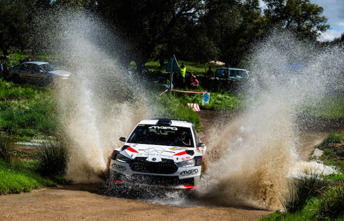 Alejandro Mauro culmina segundo lugar en el Rally Ciudad de Pozoblanco