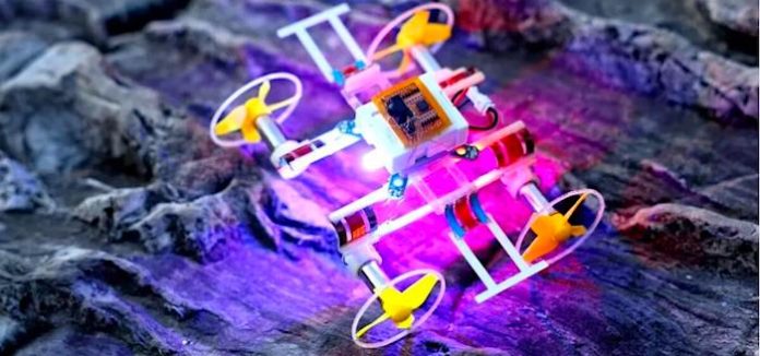 Científicos chinos crean el robot transformador más pequeño y ligero del mundo