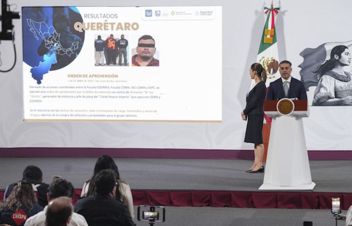 Más de 20.000 presuntos delincuentes detenidos en México en primeros 7 meses, según García Harfuch