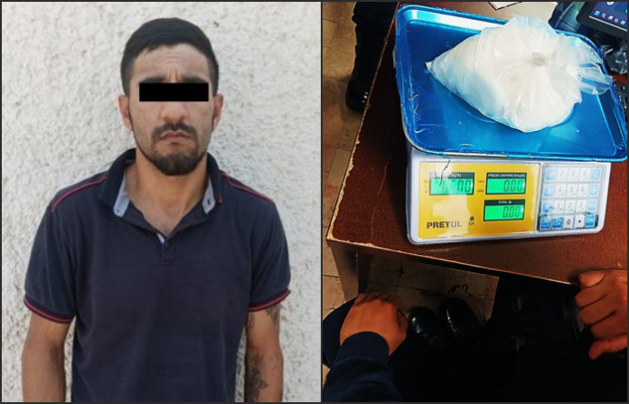 Conductor de Apodaca llevaba ‘premio mayor’: medio kilo de cristal y cero sentido común