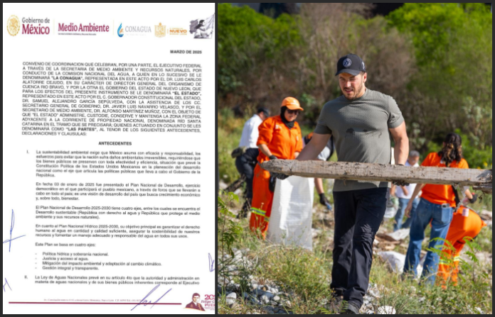 El Río Santa Catarina, bajo resguardo estatal tras acuerdo con CONAGUA