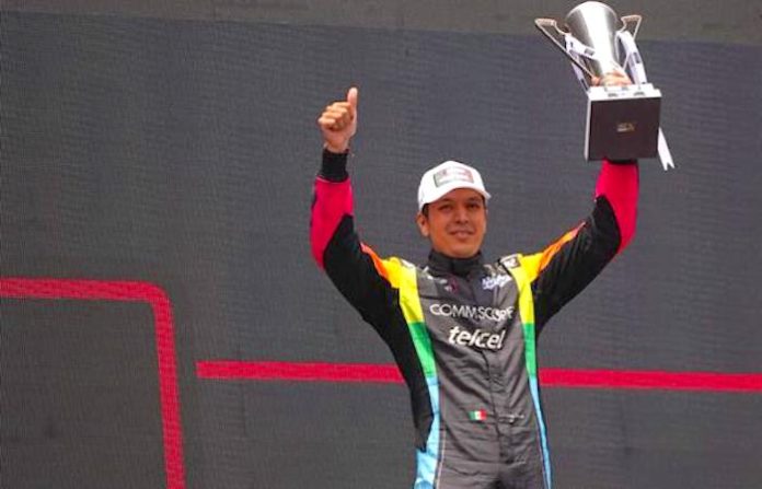 Conquista Enrique Baca su primer podio de NASCAR México en el AHR