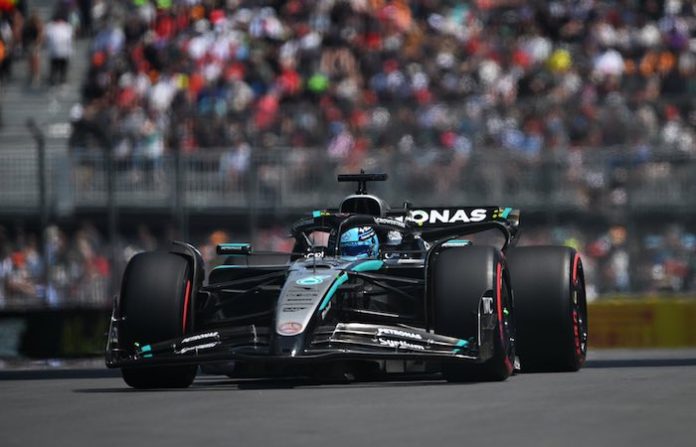 Russell sorprende en Montreal: arrebata la pole a Verstappen y Piastri