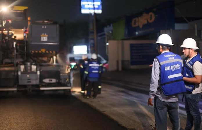 De noche y sin pausa: San Nicolás transforma su red vial con trabajos estratégicos