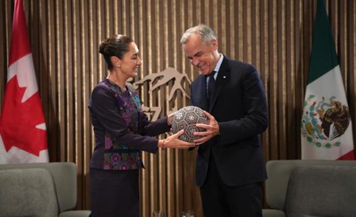 Sheinbaum fortalece lazos con Canadá en cumbre del G7