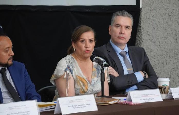 Judith Díaz exige paridad real en la reforma judicial de Nuevo León: “Es una deuda histórica con las mujeres”