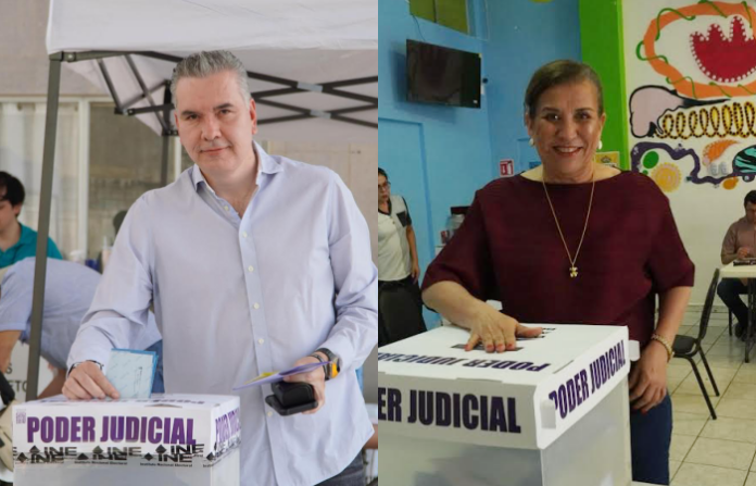 Senadores de NL encabezan participación en elección sin precedentes del Poder Judicial