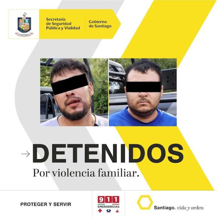 Riña familiar en Santiago termina con dos detenidos