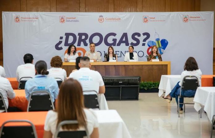 Guadalupe refuerza lucha contra las adicciones con campaña enfocada en la niñez