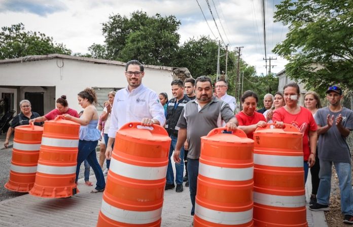 David de la Peña entrega pavimentación que transforma la movilidad en La Cieneguilla