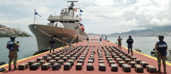 Autoridades incautan más de 3 toneladas de cocaína en las costas de Guerrero