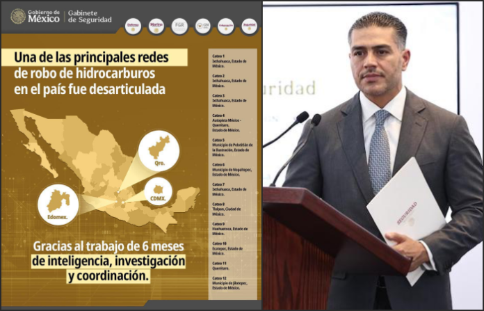 Video: Caen líderes de red de huachicoleo que operaba en el centro del país