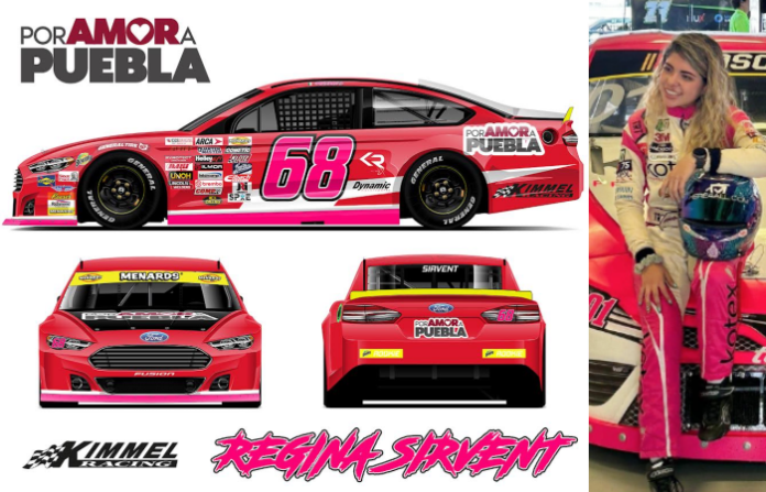Regina Sirvent hará historia en Michigan como la primera mexicana en competir en ARCA Menards Series
