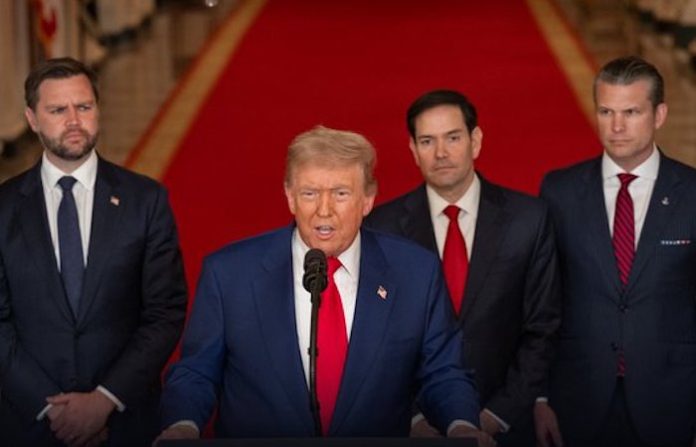 Video: Trump anuncia un exitoso ataque de EU contra tres instalaciones nucleares de Irán